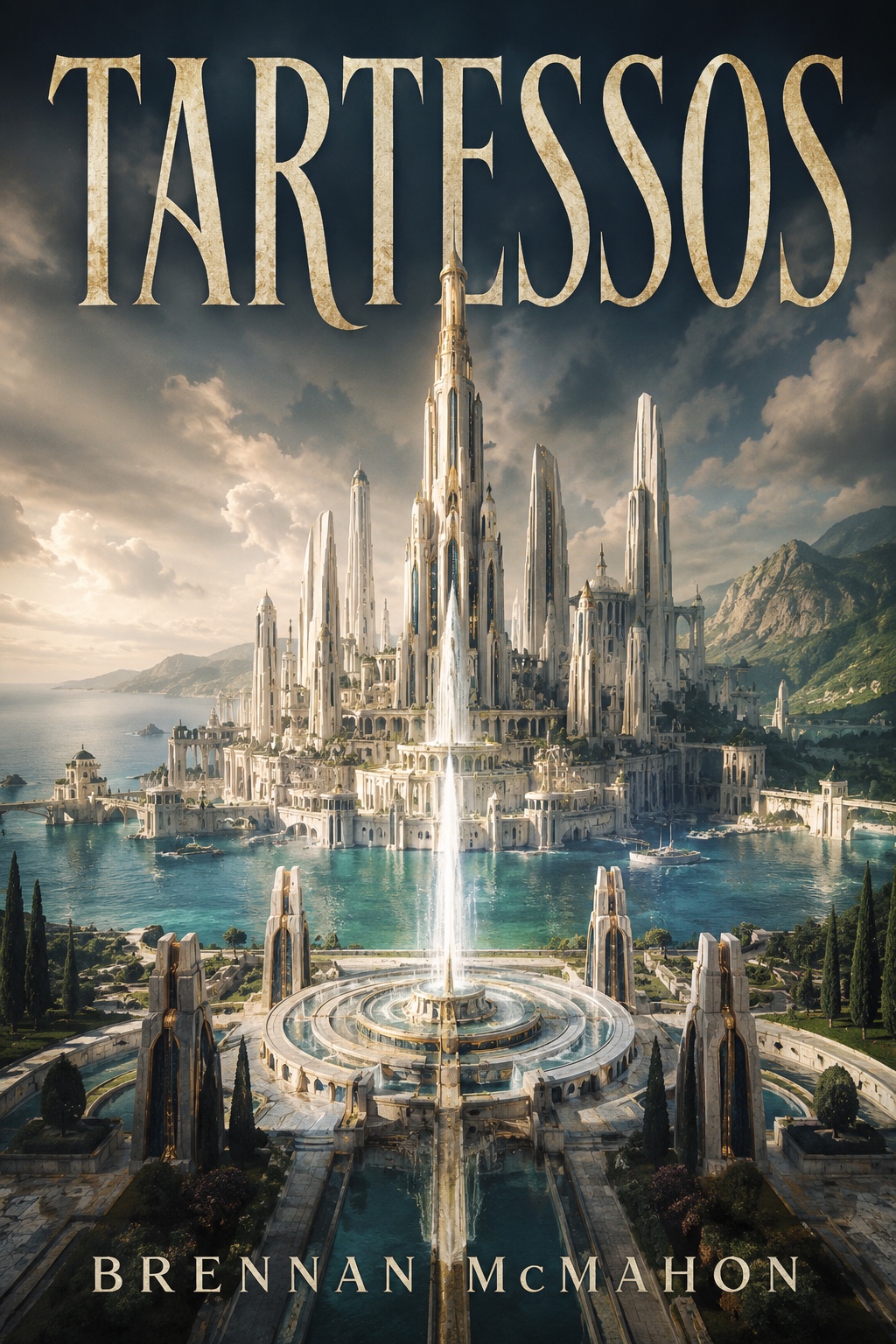 TARTESSOS ebook cover displayed on an iPhone